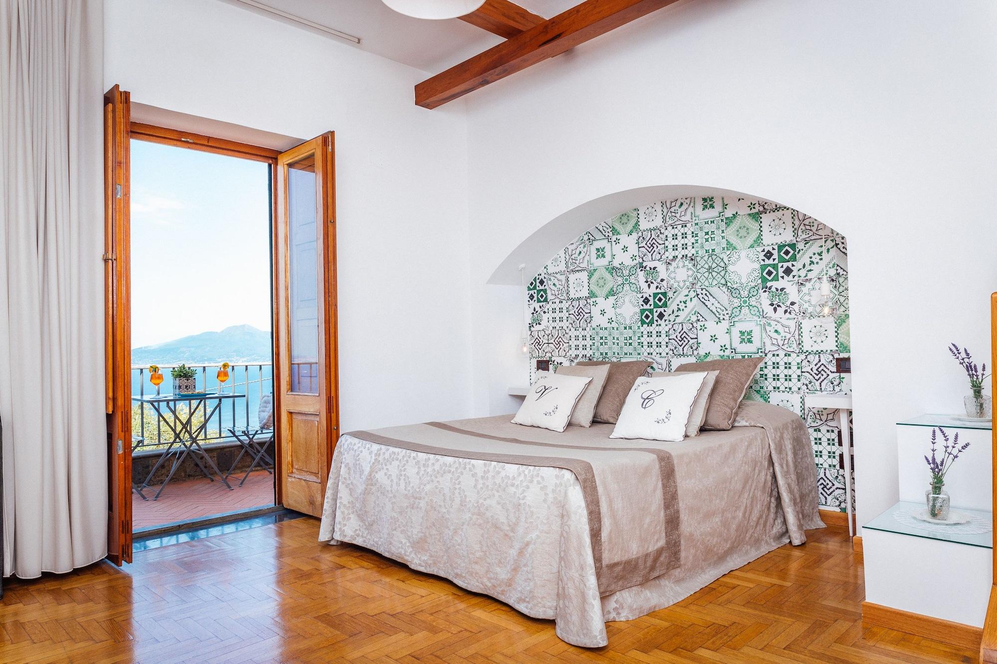 Villa Carolina Sorrento Private Heated Pool And Sea View Экстерьер фото