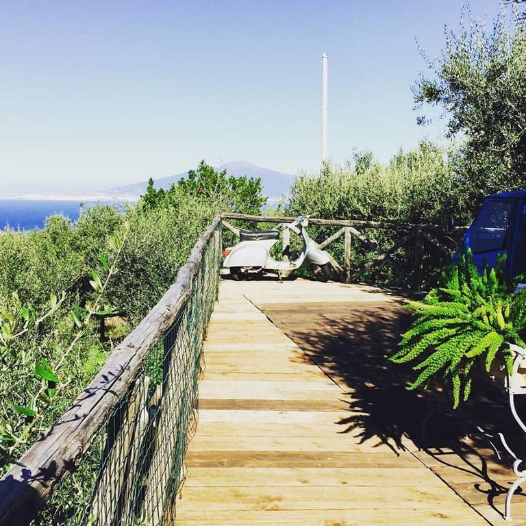 Villa Carolina Sorrento Private Heated Pool And Sea View Экстерьер фото