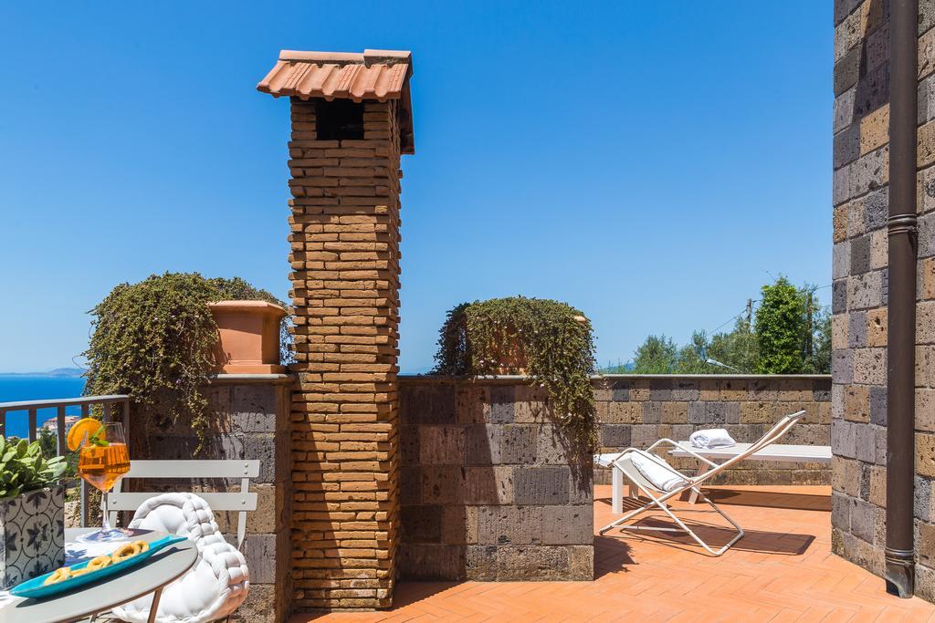 Villa Carolina Sorrento Private Heated Pool And Sea View Экстерьер фото