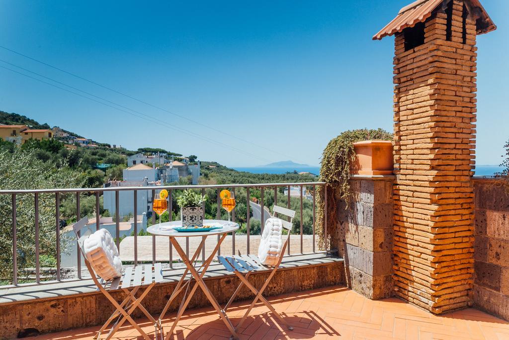 Villa Carolina Sorrento Private Heated Pool And Sea View Экстерьер фото